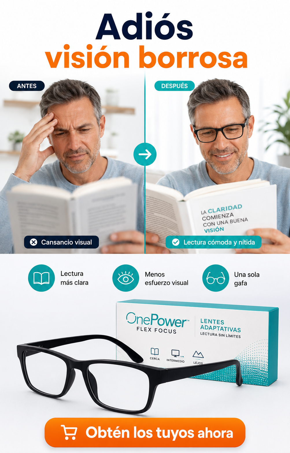 LENTES DE LECTURA ONE POWER