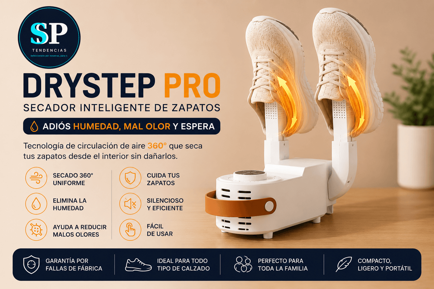 Secador de zapatos Secador Inteligente