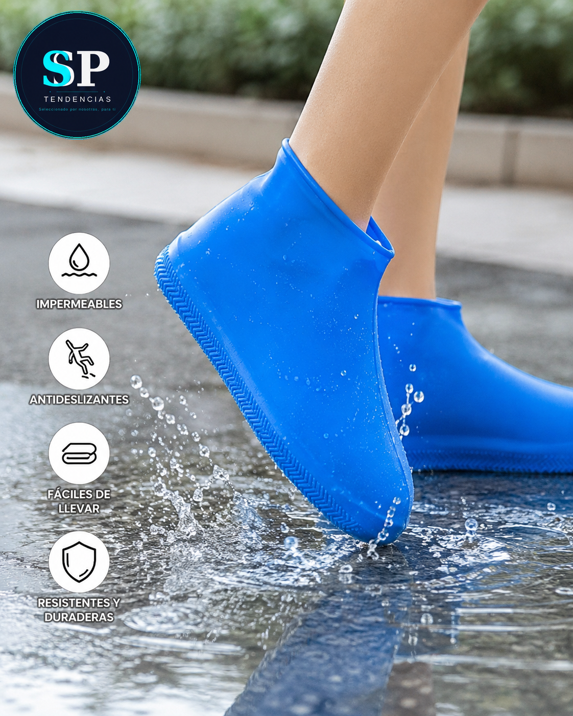 Cobertor Zapatos Para Lluvia Impermeable
