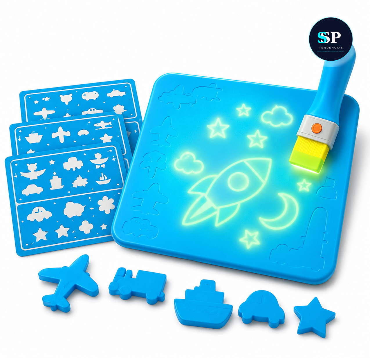 Pizarra Brocha LED Fluorescente Niños  Paga al Recibir ¡¡