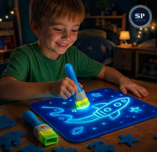Pizarra Brocha LED Fluorescente Niños  Paga al Recibir ¡¡