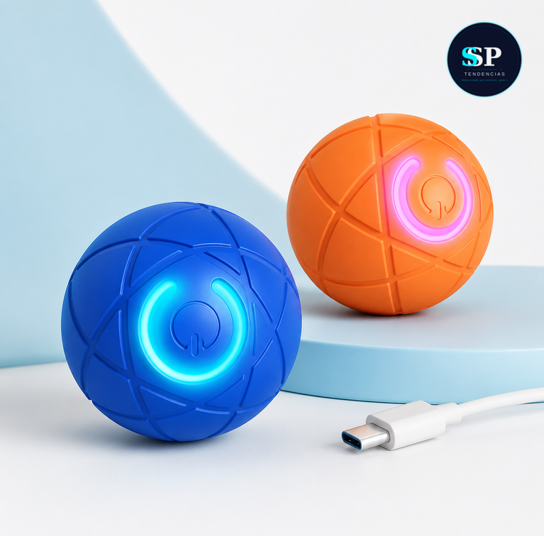 Pelota Inteligente Interactiva para perros y gatos.