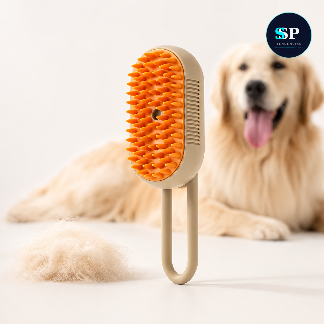 Cepillo Para Mascotas A Vapor Recargable