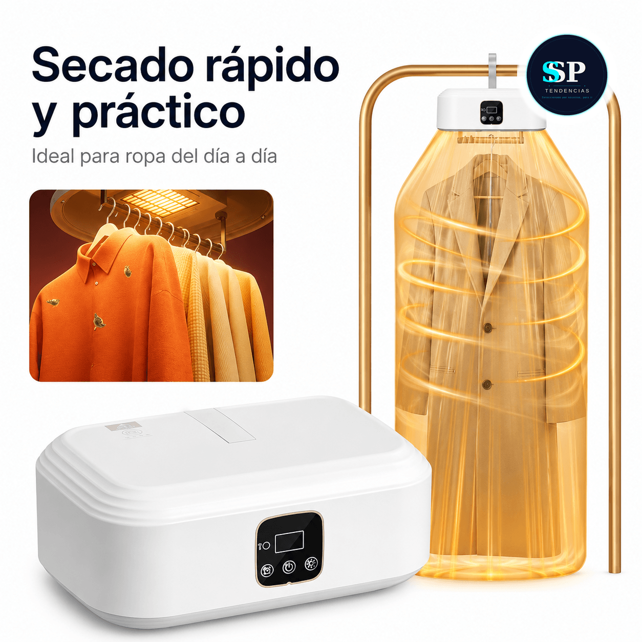 Secadora Portátil Plegable Para Ropa