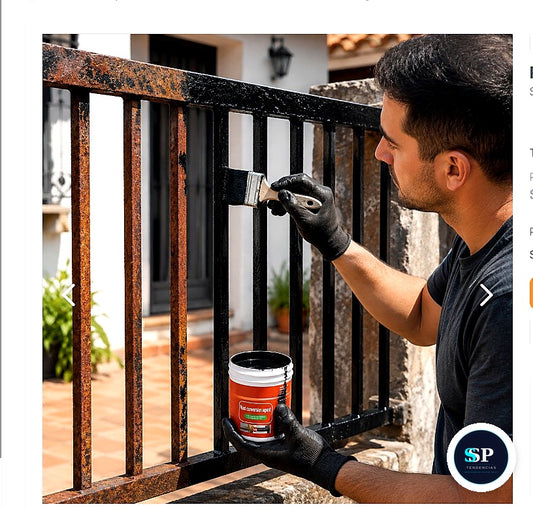 Pintura Negra Antióxido 300 Gramos